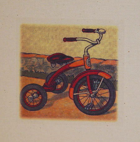 antique tricycle photo album