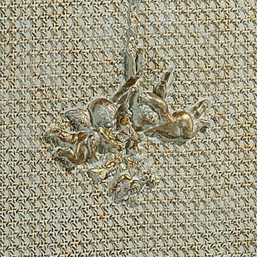 art for kids bonne nuit cherubini crib (versailles blue)