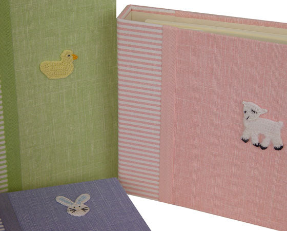 baby applique scrap book