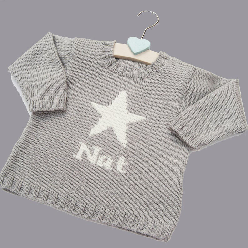 baby boy star sweater