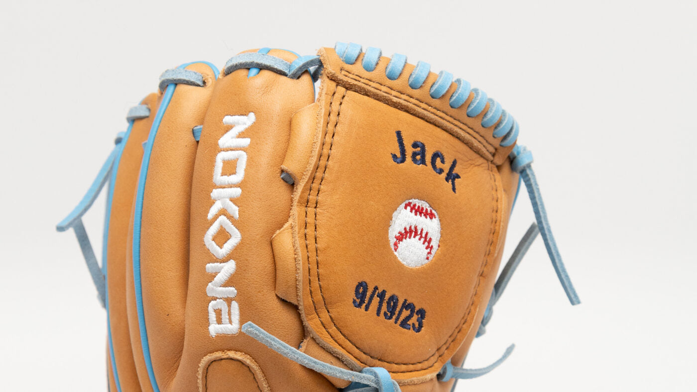 baby's first baseball glove