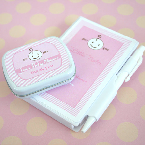 personalized baby shower favor mint tins