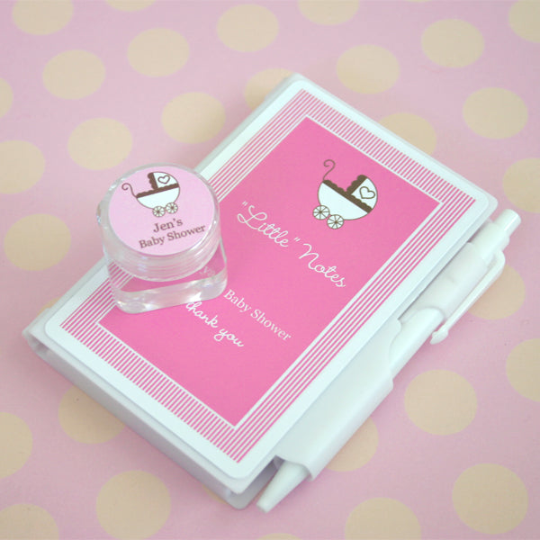 Personalized Baby Shower Notebook Favors