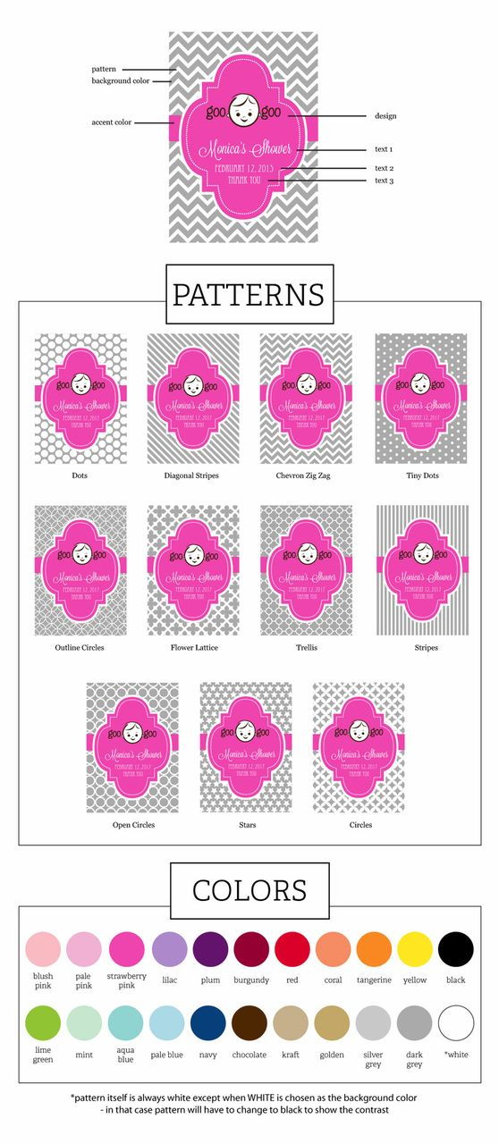 Personalized Baby Shower Notebook Favors