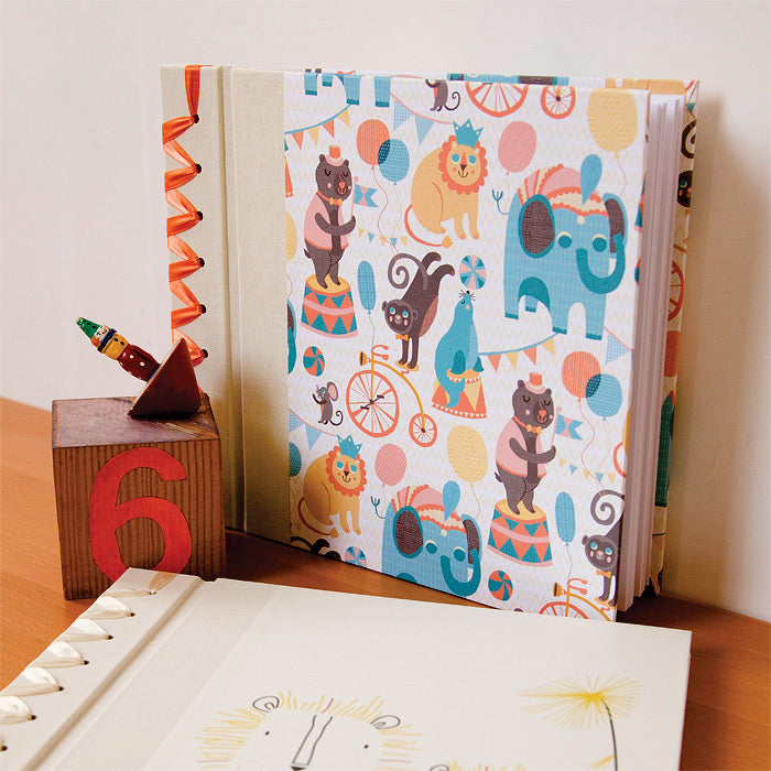 baby's first book - natural linen by rag & bone bindery