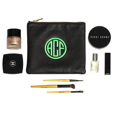 bb personalized pouch - 7" x 8"