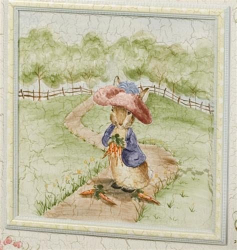 beatrix potter enchanted forest french panel crib by art for kids