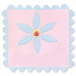 belle fleur personalized fleece blanket