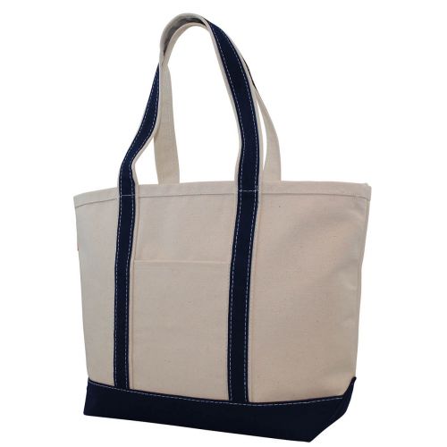 boat tote - navy