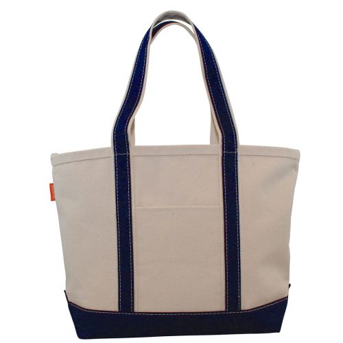 boat tote - navy