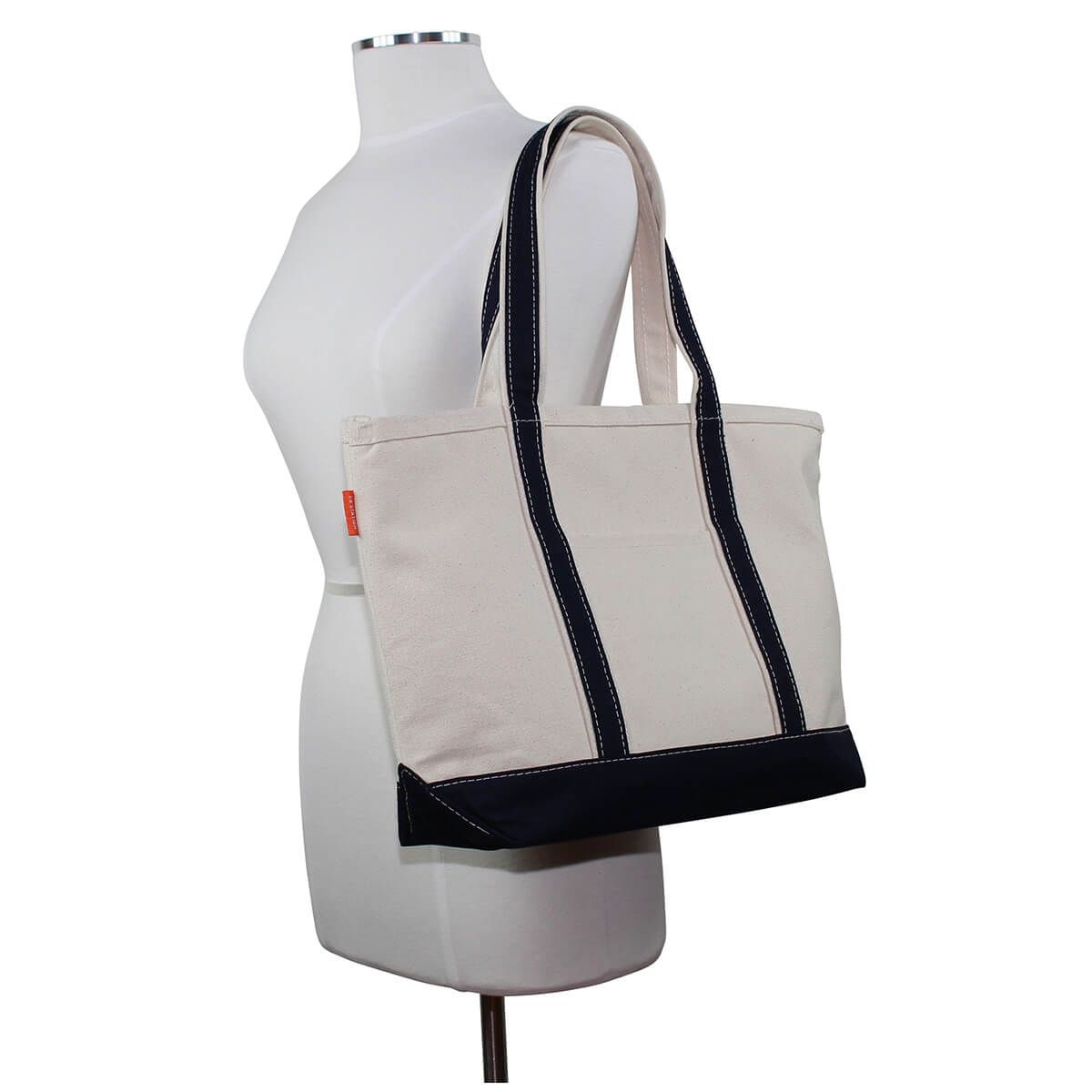 boat tote - navy