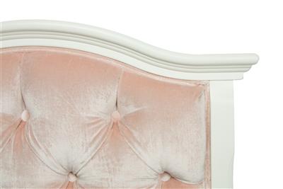 bordeaux paneled crib - majestic lilac mist