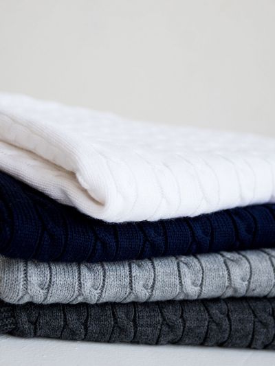 Cable Knit Blanket