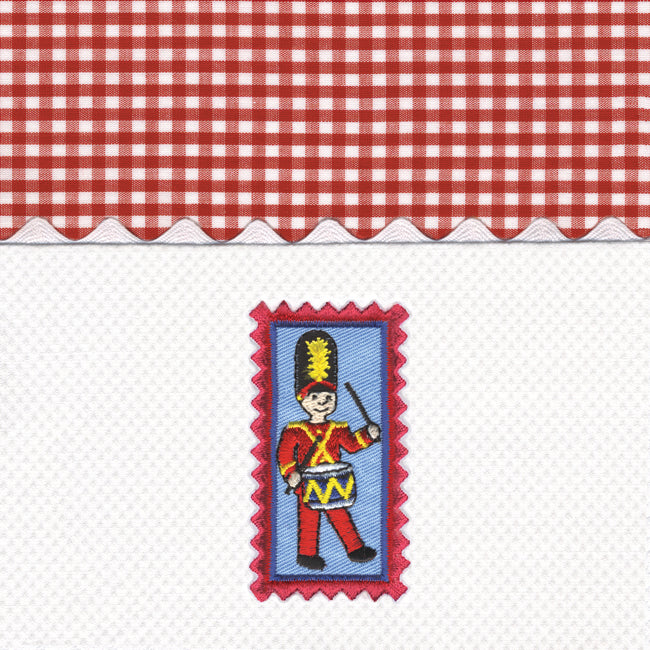 christmas baby bedding set (drummer boy)