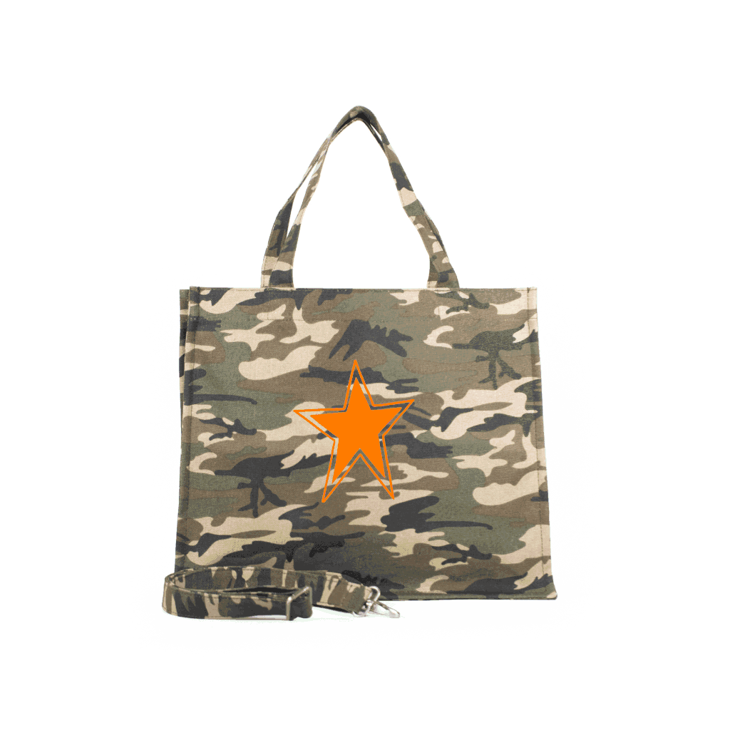 classic camo mag tote