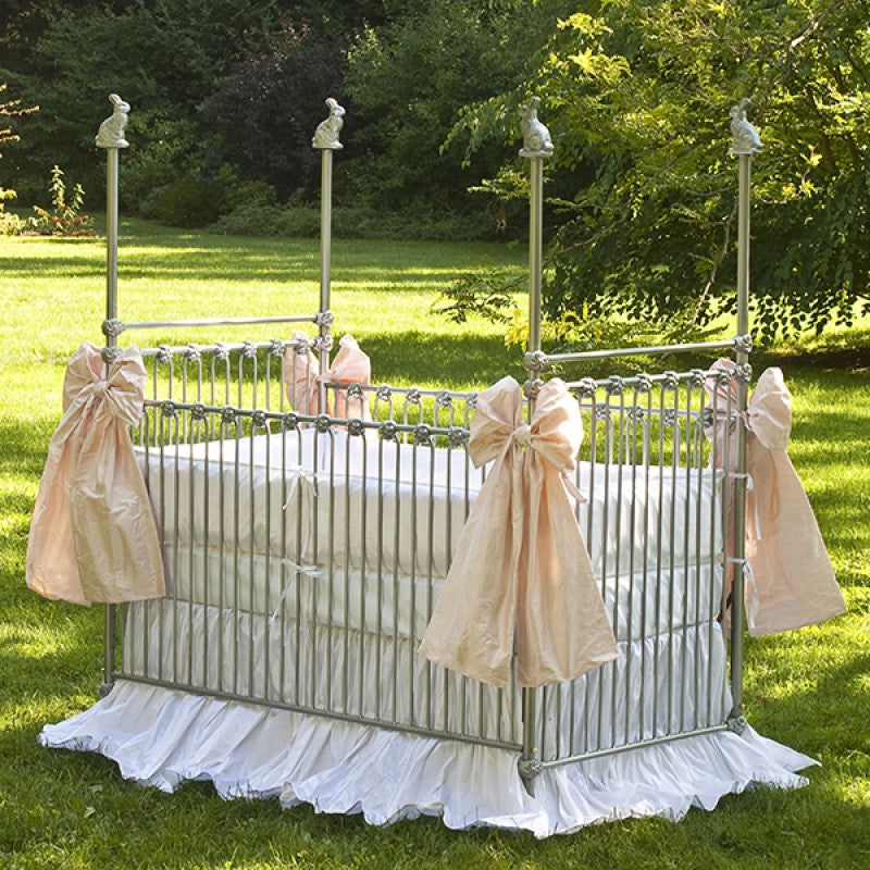 corsican stationary four post crib 6778