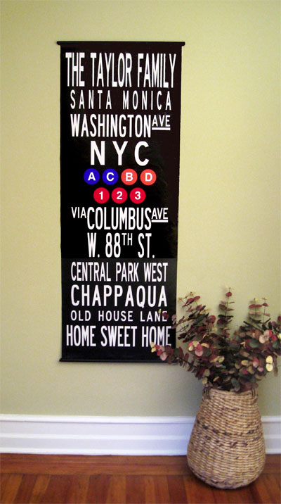 custom canvas wall art (more size options)
