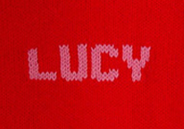 custom knit personalized name sweater