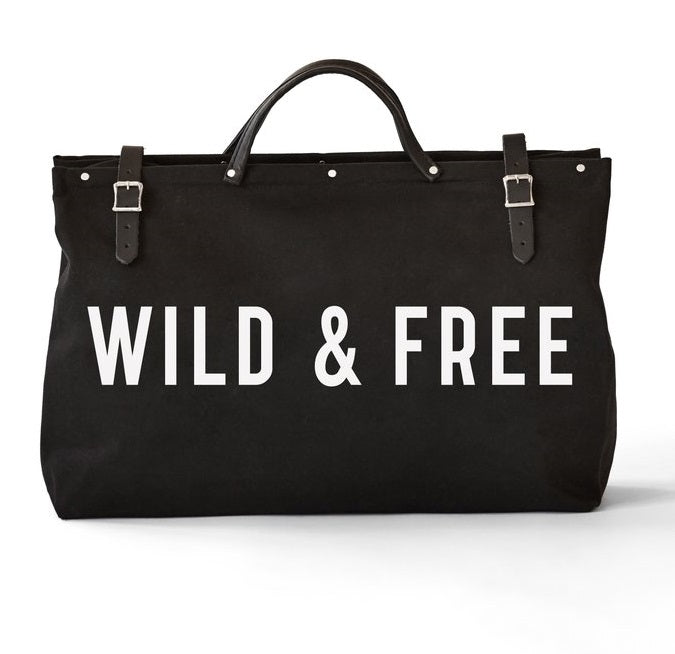 custom text weekender tote- YOUR Design