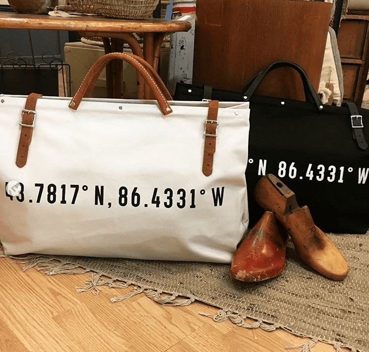 custom text weekender tote- YOUR Design