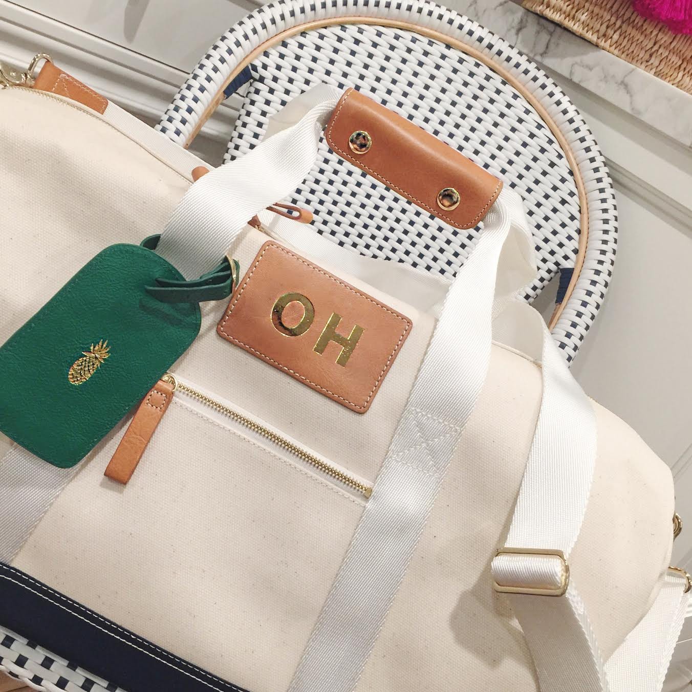 dakota canvas duffle bag