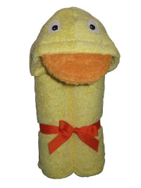 duck hooded towel