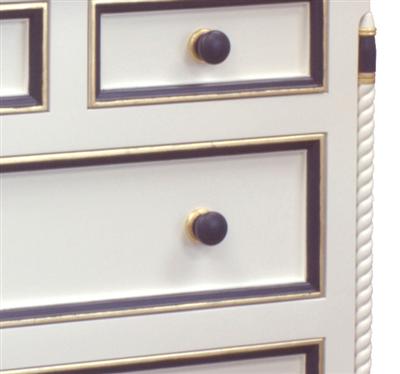 evan chest (antico white avy/gold gilding)
