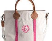 flight bag - hot pink