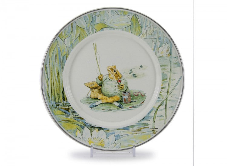 golden rabbit jeremy fisher dish set