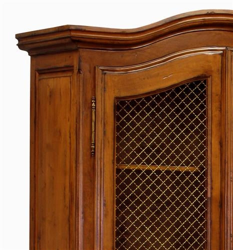 grand armoire - wire mesh doors (chateau)