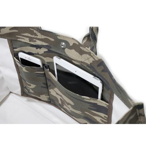 lux EW green camo tote