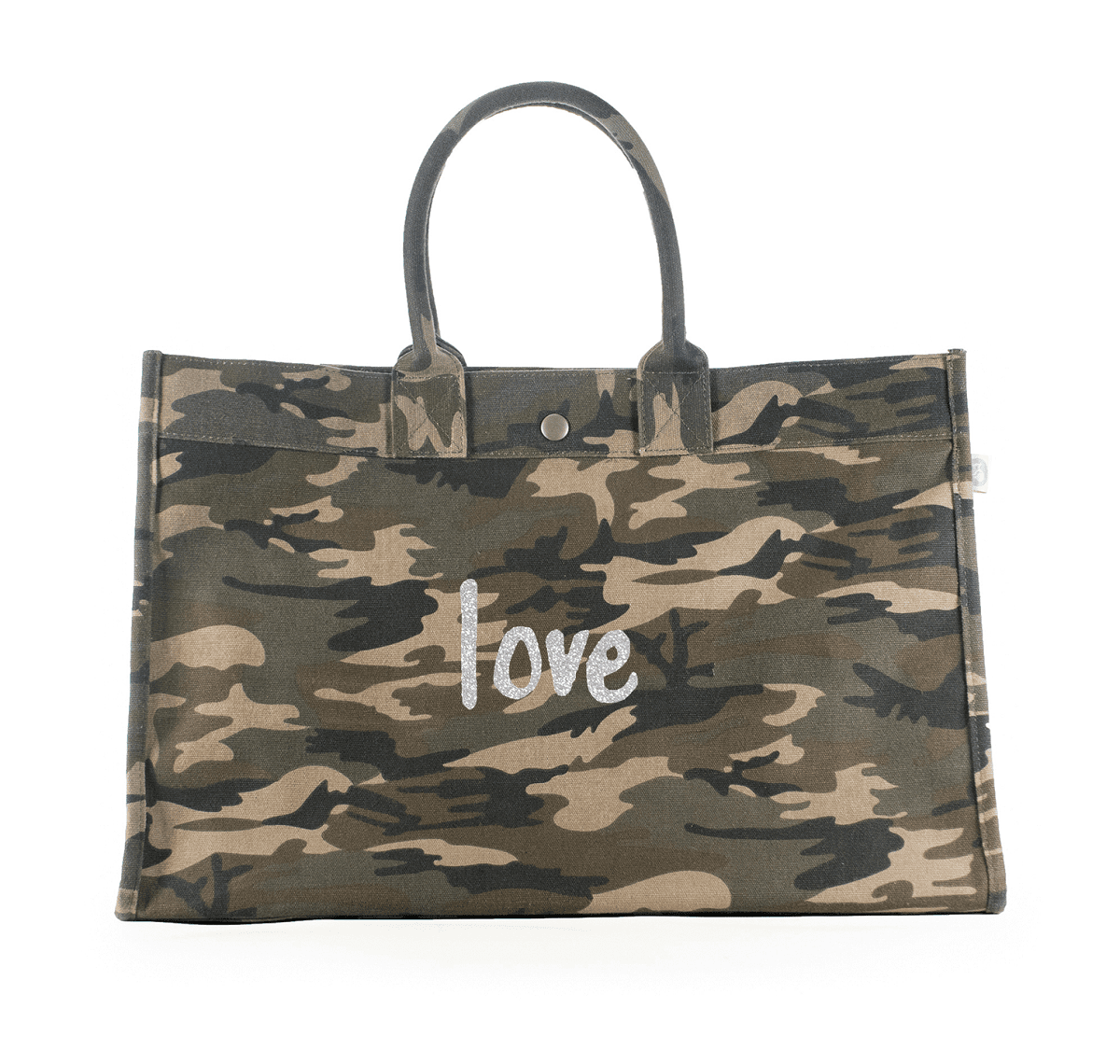 lux EW green camo tote