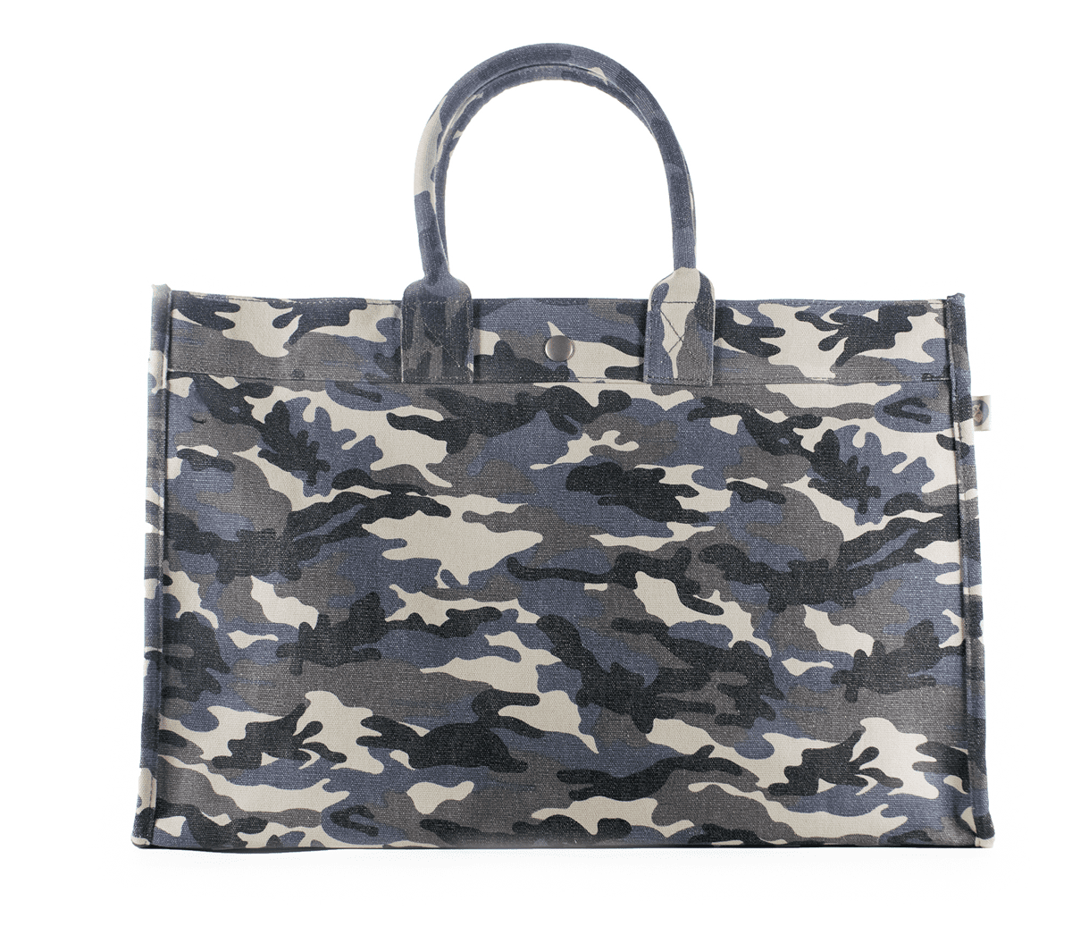 lux ew grey camo tote -