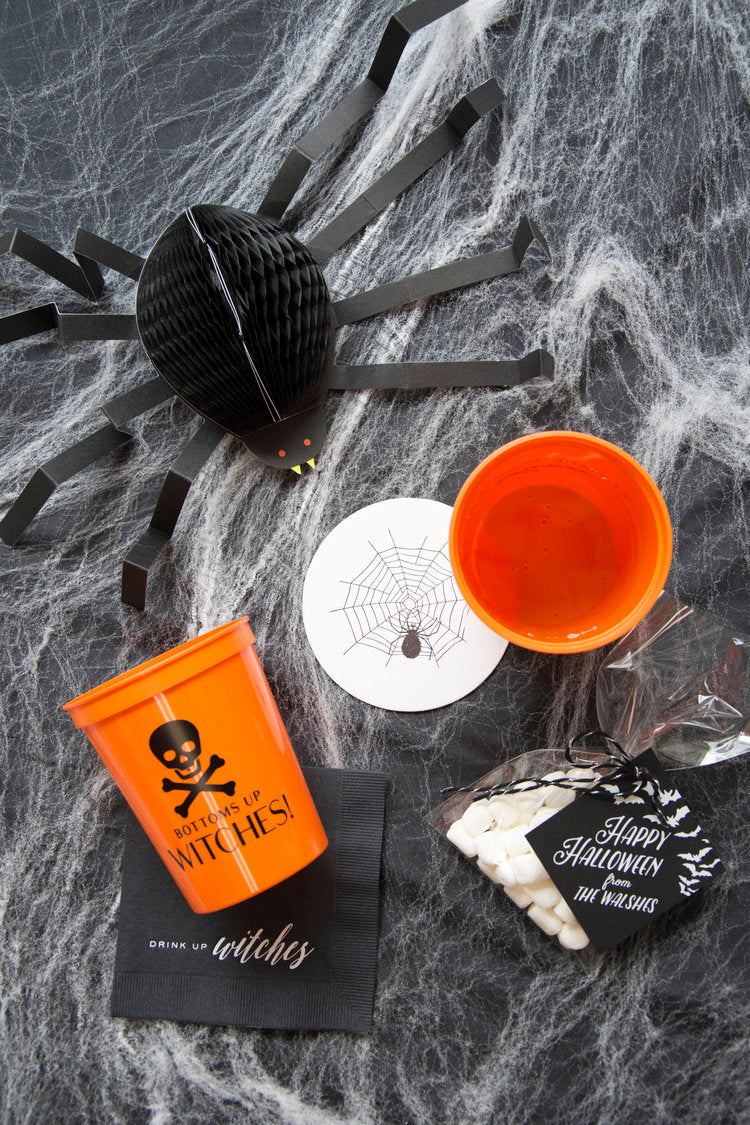 halloween gift tags foil - T169