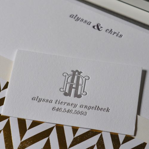 haute papier gray stationery wardrobe