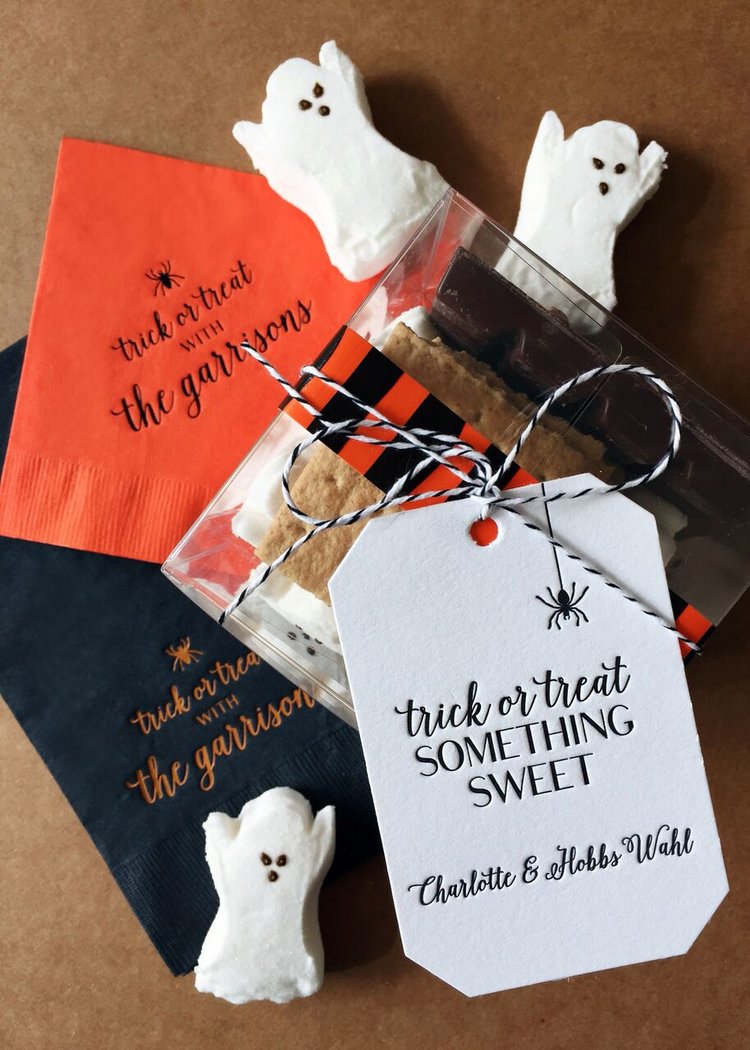 haute papier letterpress gift tag t79