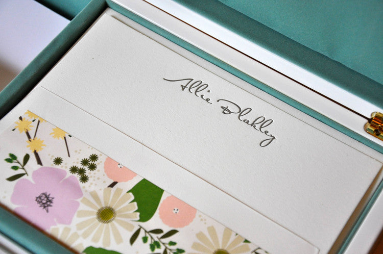 haute papier v2 ocean stationery wardrobe