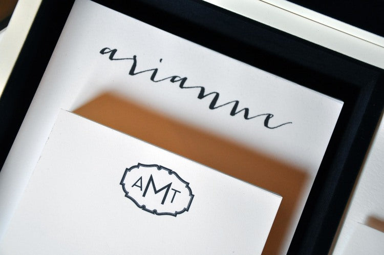 haute papier v3 navy stationery wardrobe
