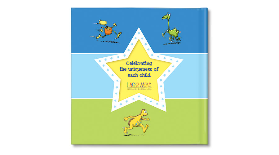 I'm an all-star personalized book (blue)