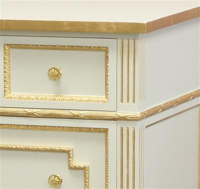 marcheline chest blue with gold gilding