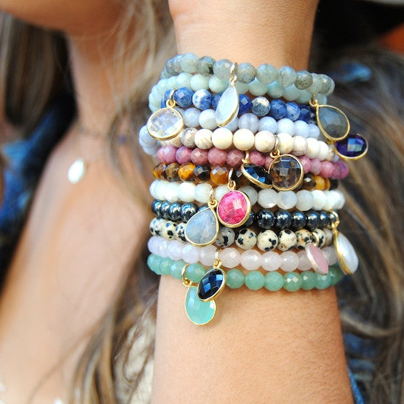 Amazonite & Labradorite Aria Bracelet