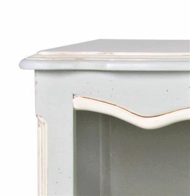double french bookcase - provence blue