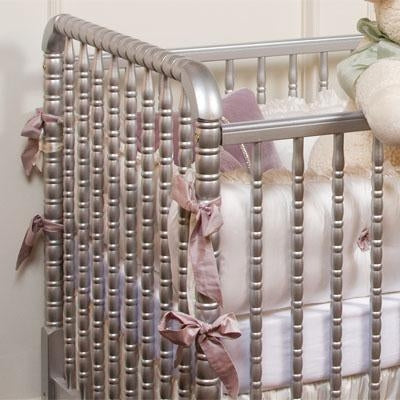 jenny lind crib metallic silver