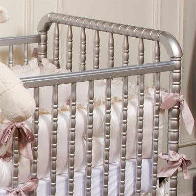 jenny lind crib metallic silver