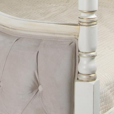 kristina full bed - tufted upholstered