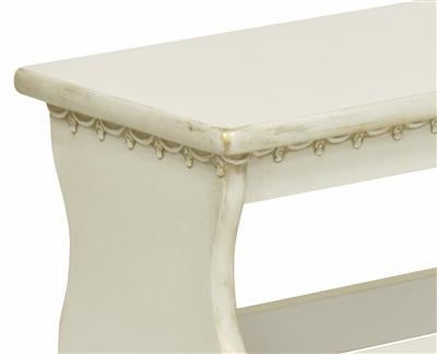 large two step step stool - versailles finish & moulding