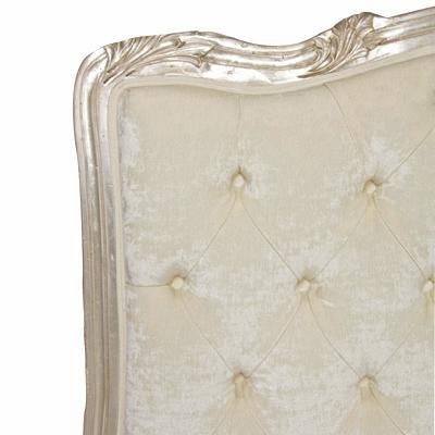 regal twin bed - tufted upholstered (custom fabrics and finishes available)