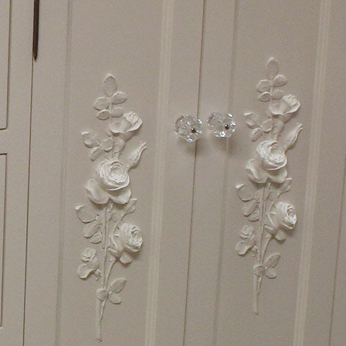 bella rosa six drawer dresser with cabinet