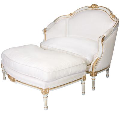 camilla chair and ottoman