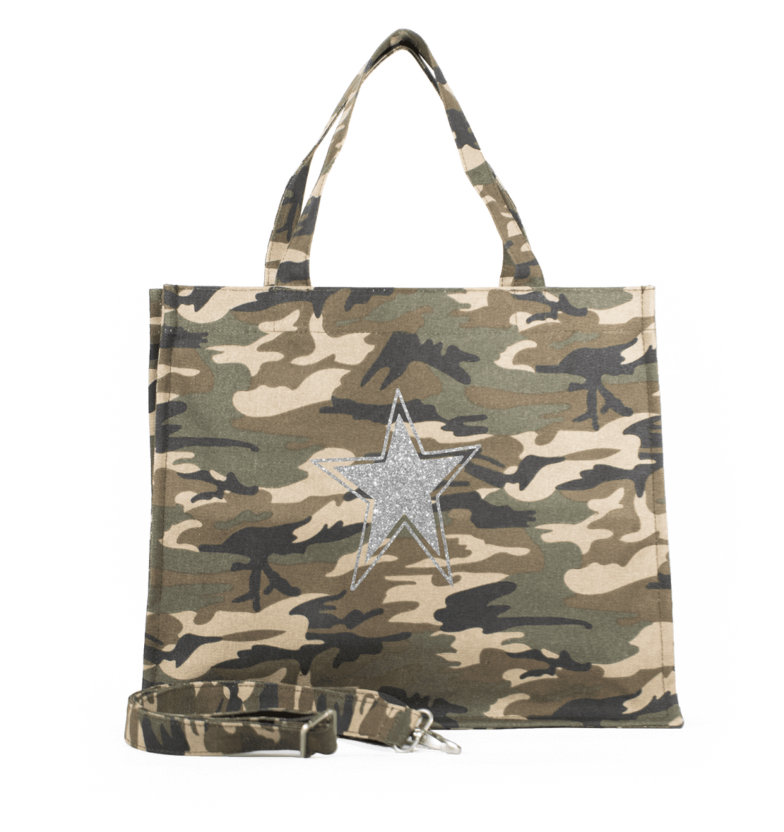 classic camo mag tote